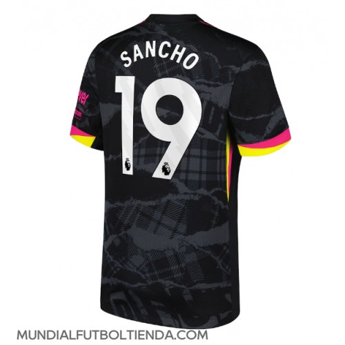 Camiseta Chelsea Jadon Sancho #19 Tercera Equipación Replica 2024-25 mangas cortas